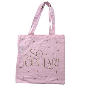 New Wicked So Popular Light Pink Tote Bag